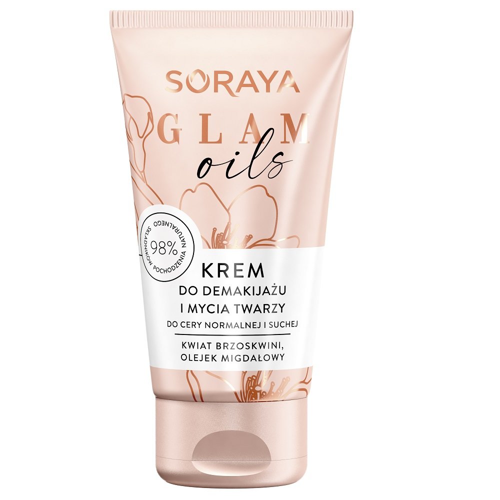 Soraya Soraya Glam Oils Krem do demakijażu i mycia twarzy cera normalna i sucha 125ml