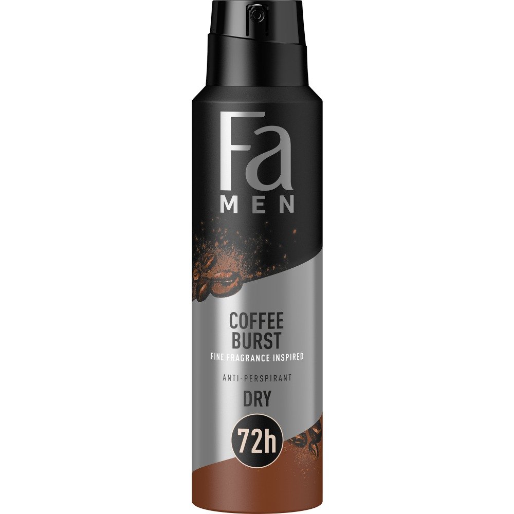 Fa Coffee Burst - dezodorant w sprayu dla mężczyzn 150ml