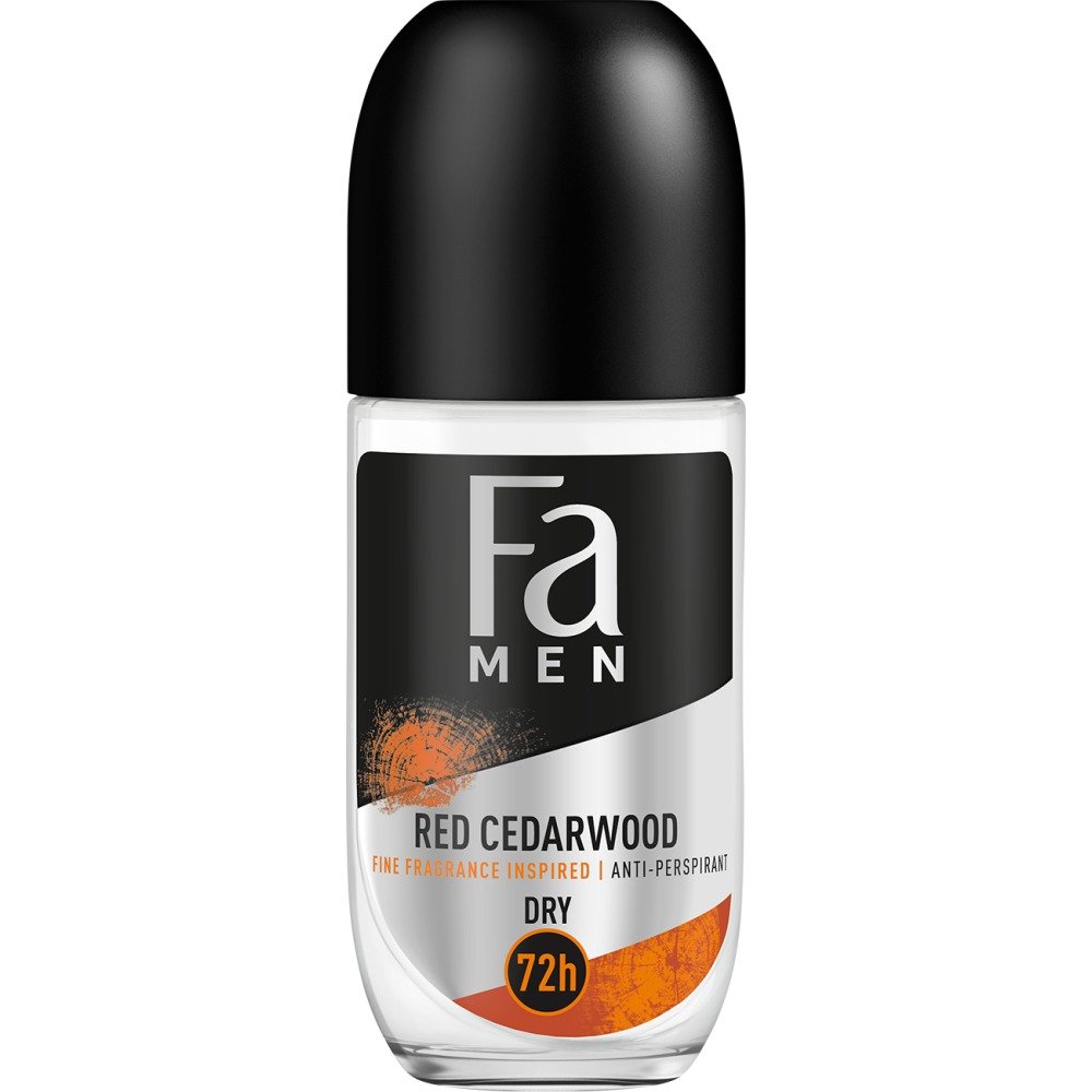 Fa Red Cedarwood - dezodorant roll-on dla mężczyzn 50ml