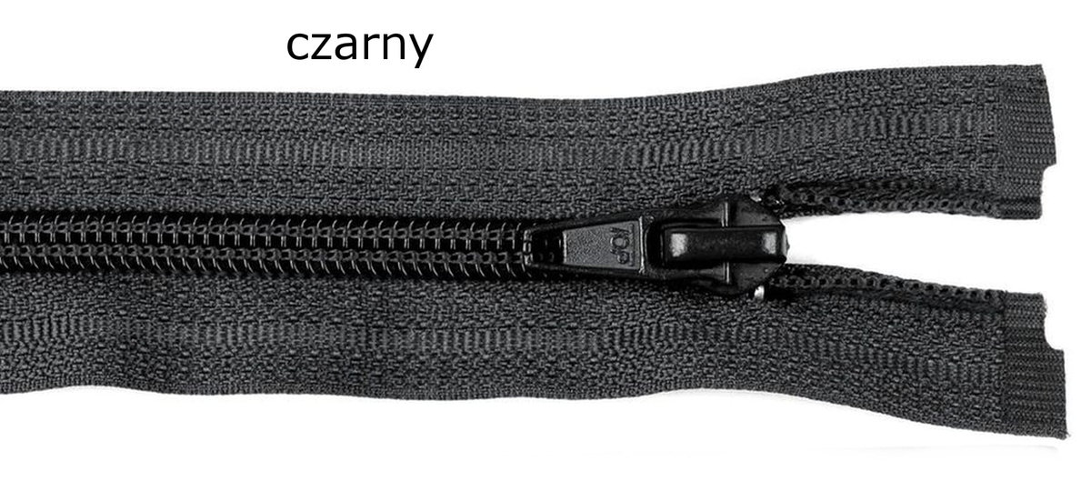 kufer-pasmanteria.pl Zamek żyłka rozdzielczy 85 cm Czarny 4A6B-8516F_20220208190038