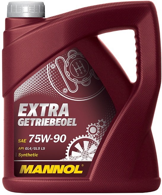 Mannol Extra Getriebeoel 75W-90 API GL 4/GL5 LS 4l MN75W90 4l