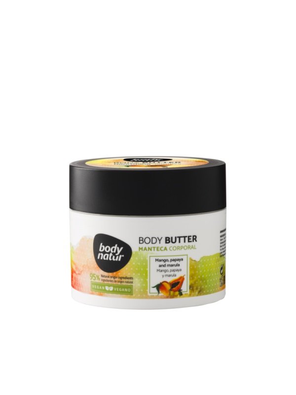 Mango Body Natur Body Butter kremowe masło do ciała Papaja i Marula 200ml