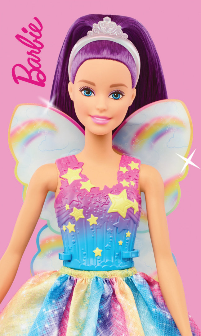 Ręcznik Barbie 30X50 Do Rąk, Twarzy Carbotex Barb213001-R