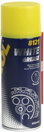 Mann MANNOL SMAR BIAŁY SPRAY 450ml WHITE GREASE 8121