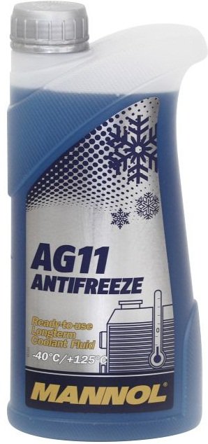 Mannol AG11 40°C Płyn do chłodnic 1L Niebieski MNAG11 1L