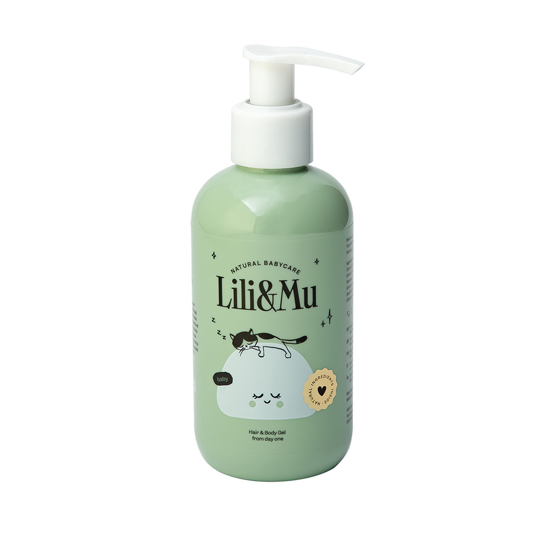 Lili&Mu Lili&Mu Żel dla niemowląt do mycia ciała i włosów 200 ml