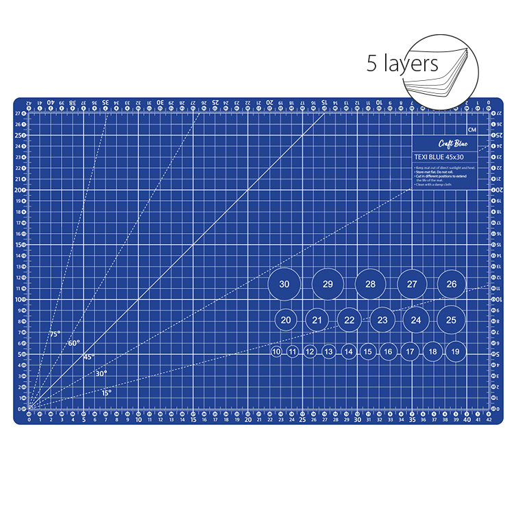 Texi Blue 45X30