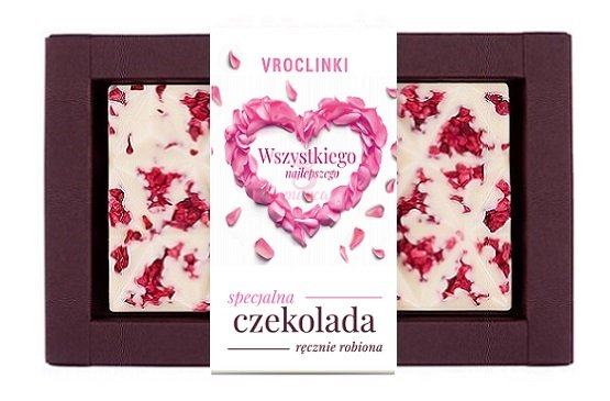 Czekolada biała z żurawiną - Dzień Kobiet Vroclinki