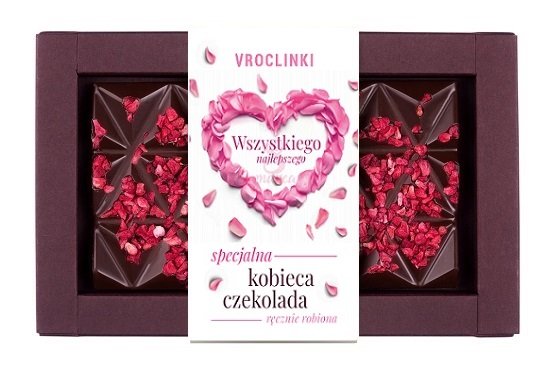 Czekolada gorzka z żurawiną - Dzień Kobiet Vroclinki