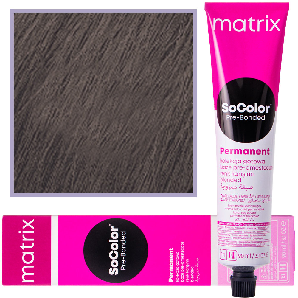 Фото - Фарба для волосся Matrix SoColor, farba do włosów z technologią Pre-Bonded, 5AV, 90ml 