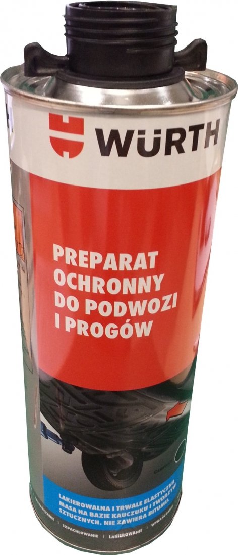 Wurth Baranek Do Podwozi Czarny 1Kg