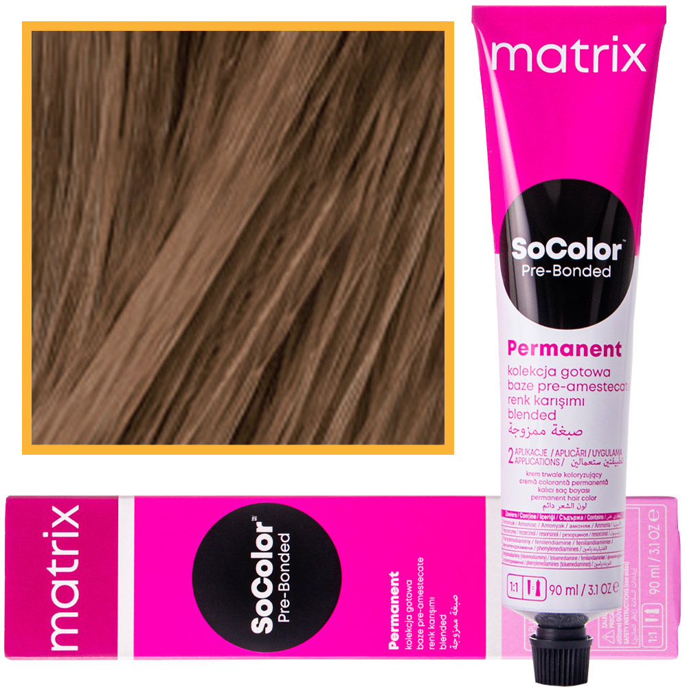 Zdjęcia - Farba do włosów Matrix SoColor Pre-Bonded SCB2 7G, , 90ml 