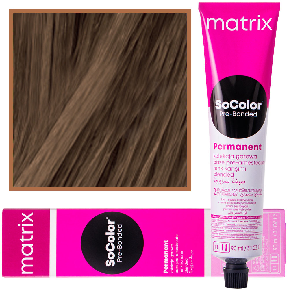 Zdjęcia - Farba do włosów Matrix SoColor,  z technologią Pre-Bonded, 7W, 90ml 