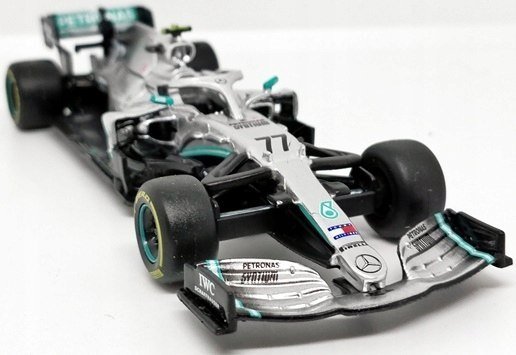 Bburago 15638136H BB 1:43 Mercedes AMG Petronas F1 (2019) (#44 L. Hamilton), wielokolorowy