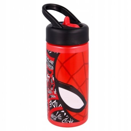 Bidon Kubek Ze Słomką Spiderman 410Ml