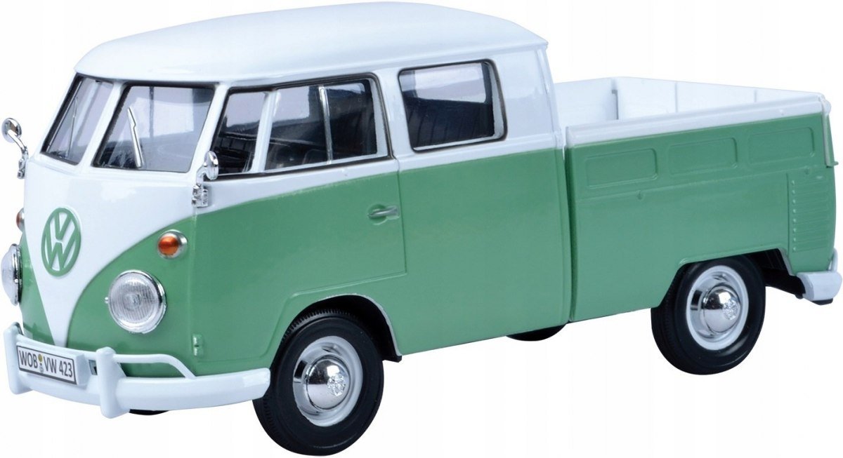 Motormax, VW Type 2 T1 Double Cab Pickup 1:24 Motormax 79343
