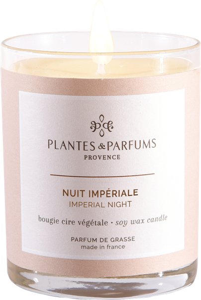 PLANTES&PARFUMS PROVENCE Świeca zapachowa perfumowana - Imperial Night - Cesarska Noc 070251