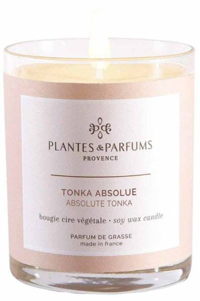 PLANTES&PARFUMS PROVENCE Świeca zapachowa perfumowana 180g - Absolute Tonka