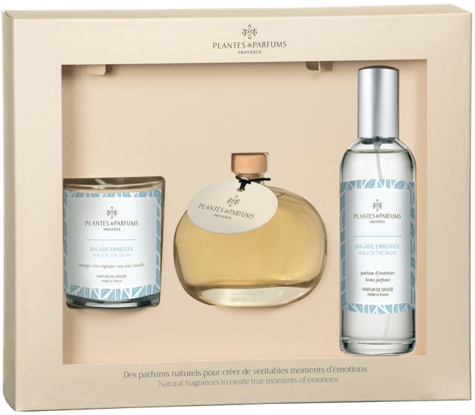 PLANTES&PARFUMS PROVENCE Zestaw Prezentowy Kolekcja Fall/Winter - Walk in the Snow - Spacer po Zimowym Lesie 900250