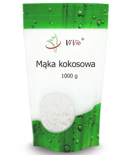 Vivio MĄKA KOKOSOWA Naturalna z Kokosa Wysoka Jakość 1kg