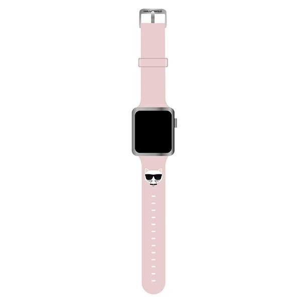 Apple Pasek wymienny Karl Lagerfeld Choupette Head na Watch 42/44/45mm KLAWLSLCP