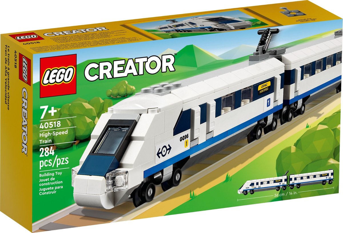 LEGO Creator Pociąg Szybkobieżny 40518