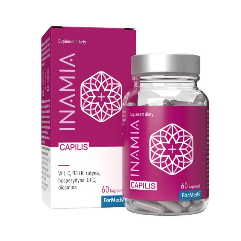 Formeds INAMIA Capilis do Cery Naczynkowej VEGE (60 Kaps) ForMeds FMS-137