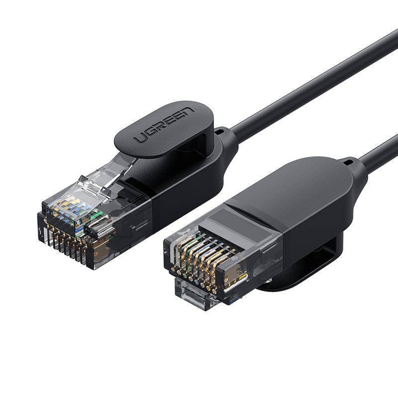 Ugreen Kabel sieciowy UGREEN NW122 Ethernet RJ45 Cat.6A UTP 1.5m czarny UGR388BLK