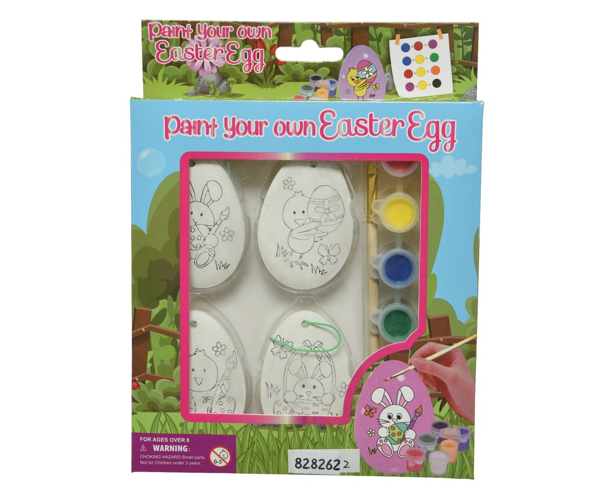 Wielkanocne pisanki DIY do malowania dla dzieci