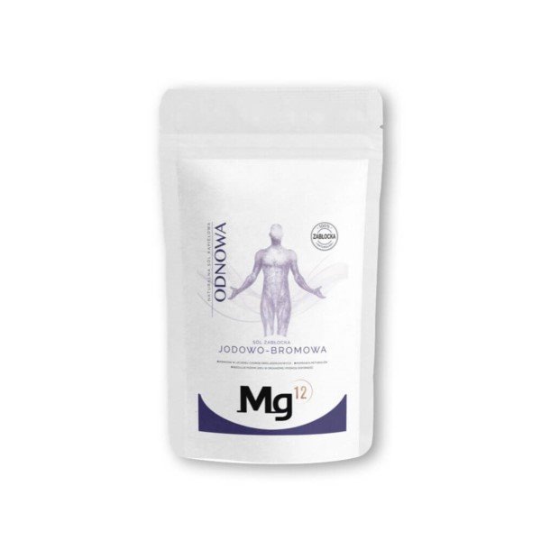 M12.PARTNERS Mg12 Odnowa Sól Zabłocka jodowa -  bromowa 1 kg MG5816