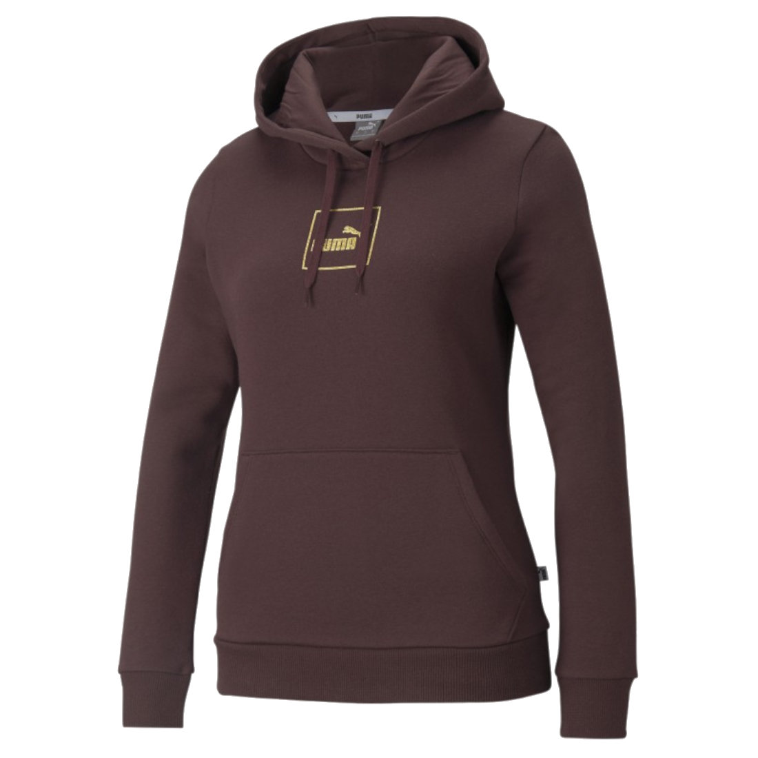 Puma, Bluza damska, Holiday Hoodie 589549-21, bordowa, rozmiar XS