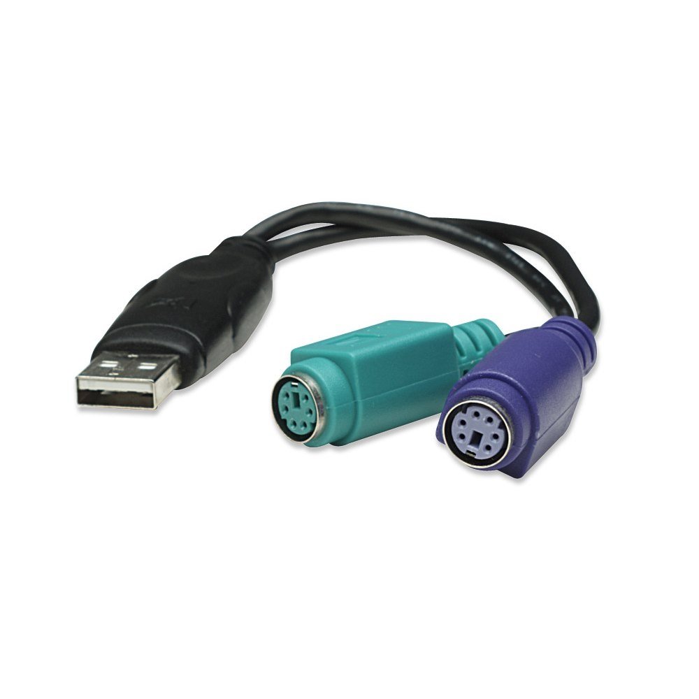 Manhattan Adapter USB - PS2 LUX (179027)