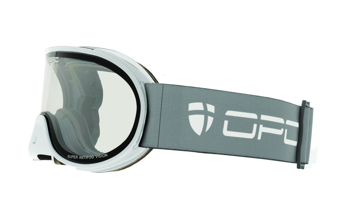 Gogle PERFORMANCE SNOWBIRD Matt White Clear/CAT.0 + ETUI