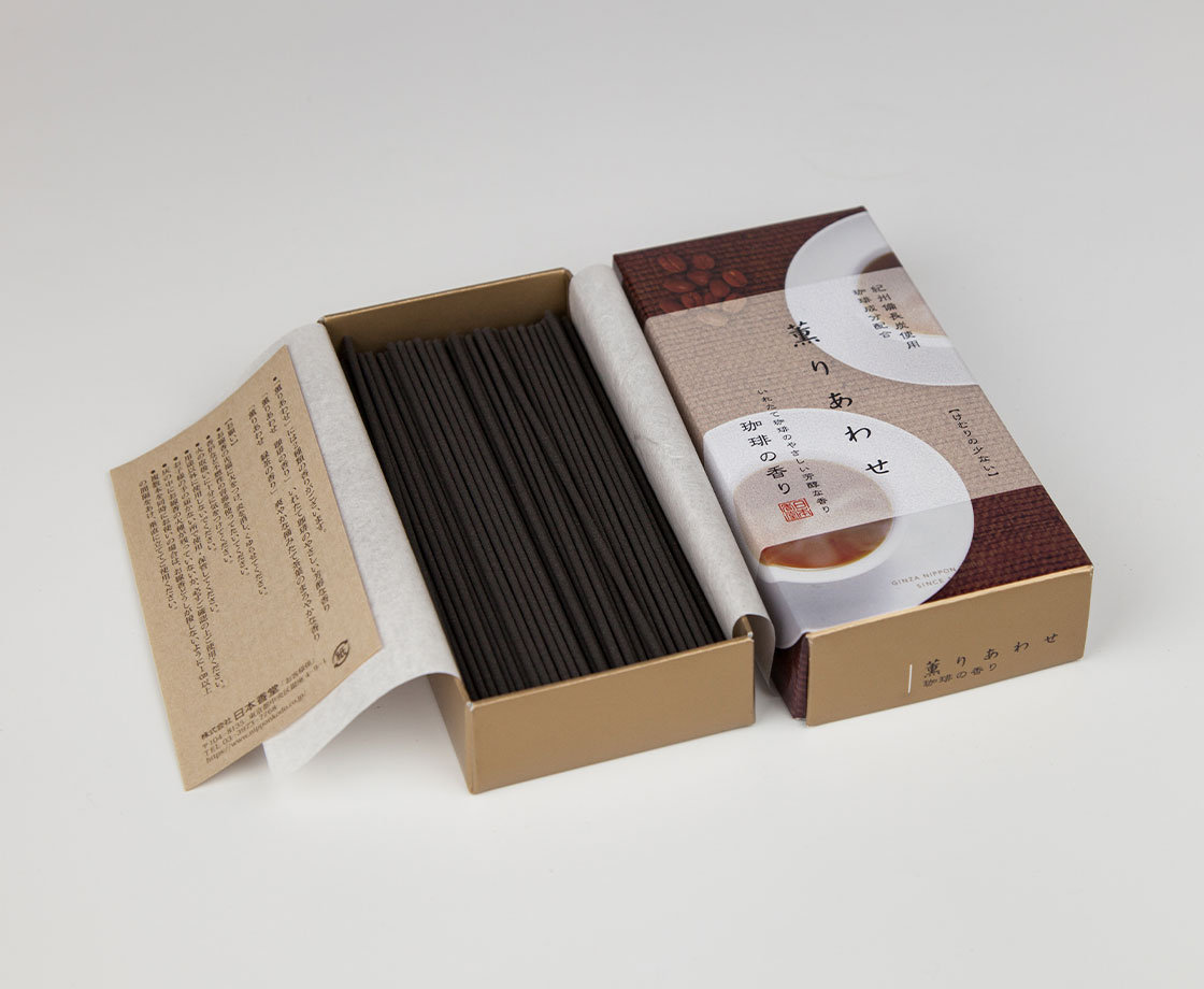 Nippon Kodo Kadzidełka japońskie Kaori Awase COFFEE 160 sztuk