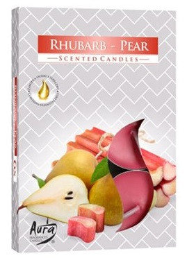 Podgrzewacze zapachowe Rhubarb – Pear (Rabarbar – Gruszka) 6 sztuk P15-317