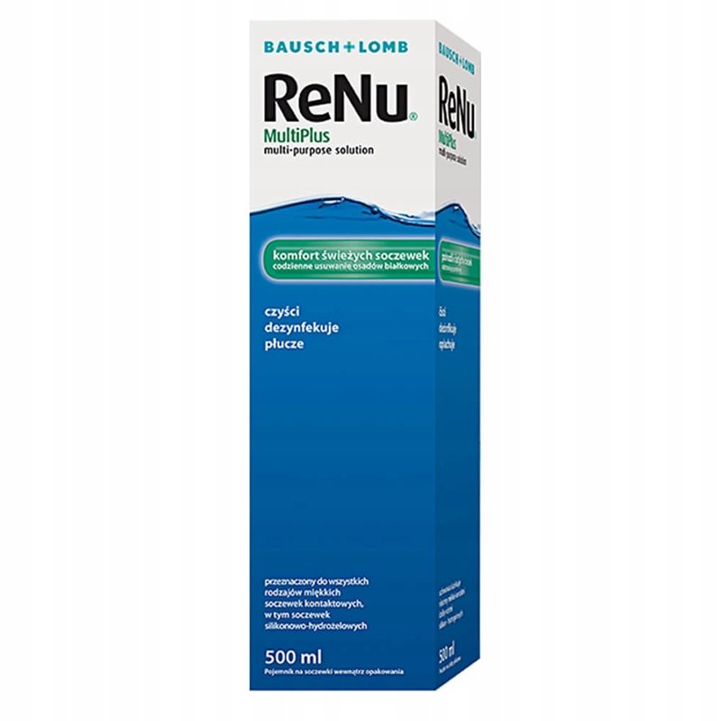 Other, Renu Multiplus Bauch+Lomb, płyn do soczewek, 500 ml