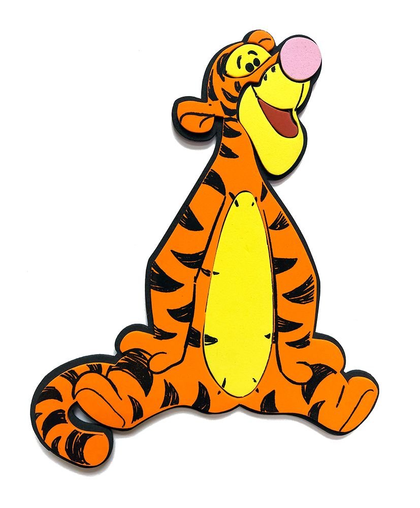Naklejka piankowa dla dzieci Tygrysek Disney