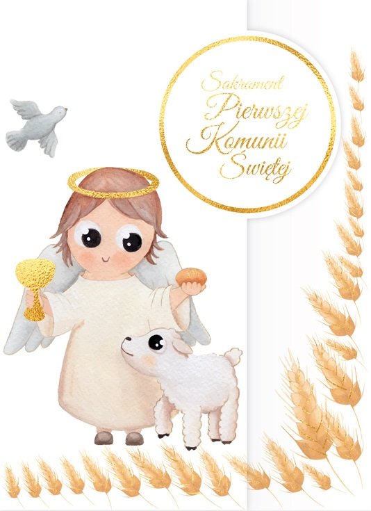 Karnet B6 Komunia Baranek Nowa