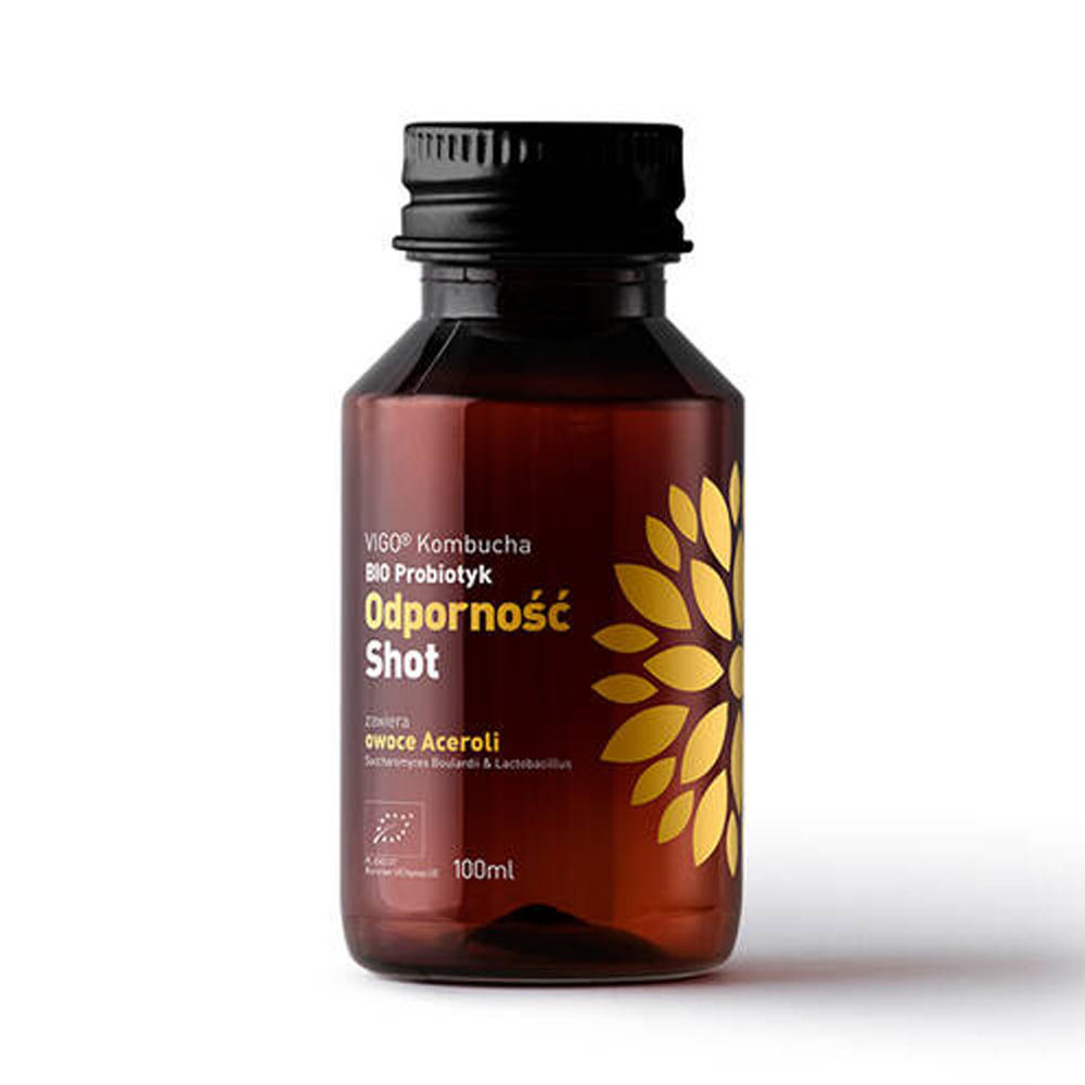 Bio Kombucha Probiotyk Odporność Shot 100ml Vigo