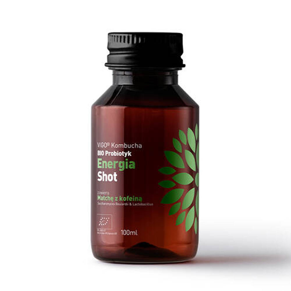 Bio Brak Kombucha Probiotyk Energia Shot 100ml Vigo
