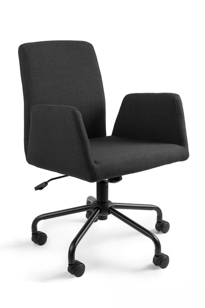 UniqueMeble Fotel biurowy, krzesło, Bravo , czarny