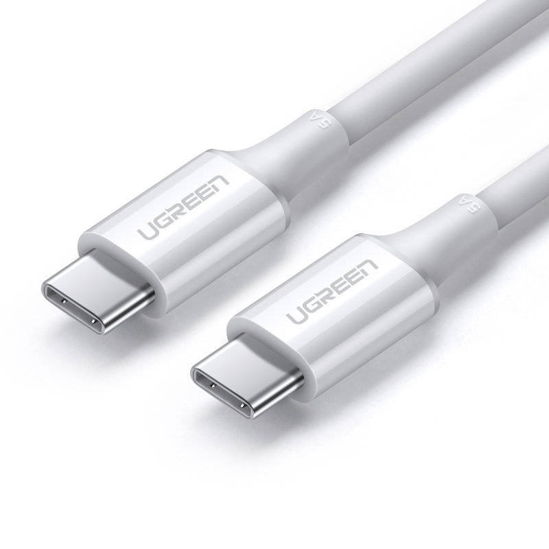 UGREEN kabel przewód USB Typ C (męski) na Typ C (męski) 1 m czarny (US300) 60551