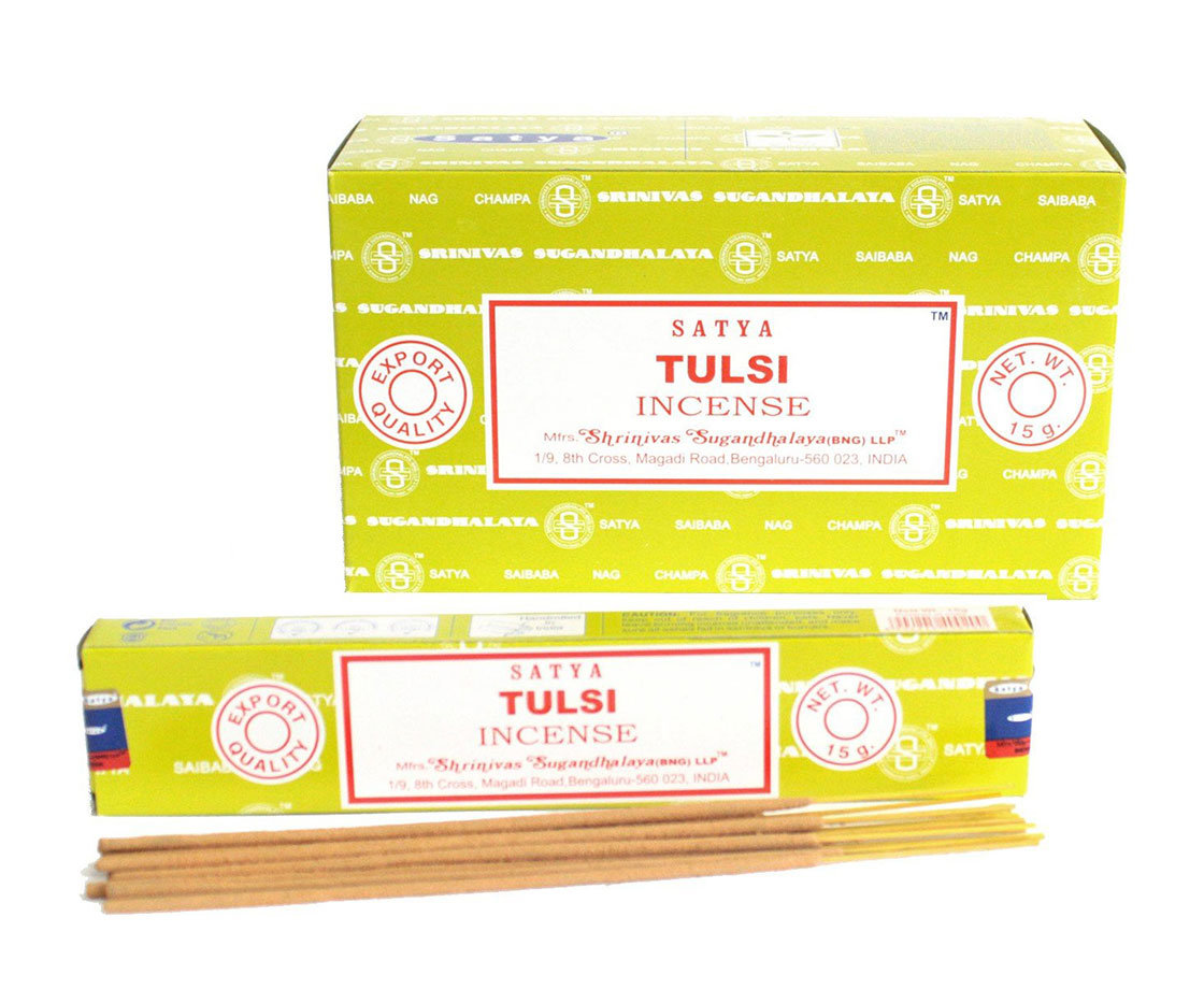Satya Kadzidełka Nag Champa Tulsi Satya 15g E591-1763F