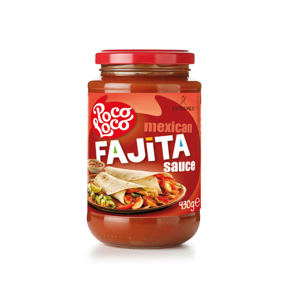 Poco Loco Sos łagodny do Fajitas 430 g