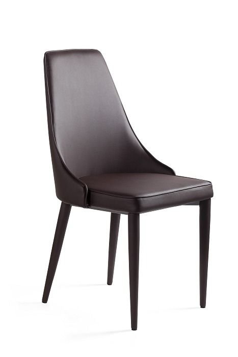 UniqueMeble Krzesło do jadalni, salonu, setina, kolor brązowy