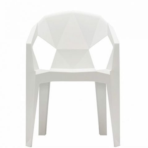 UniqueMeble Krzesło do salonu, kuchni, muze, białe