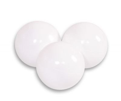 Plastikowe piłki do suchego basenu 50szt. - biały