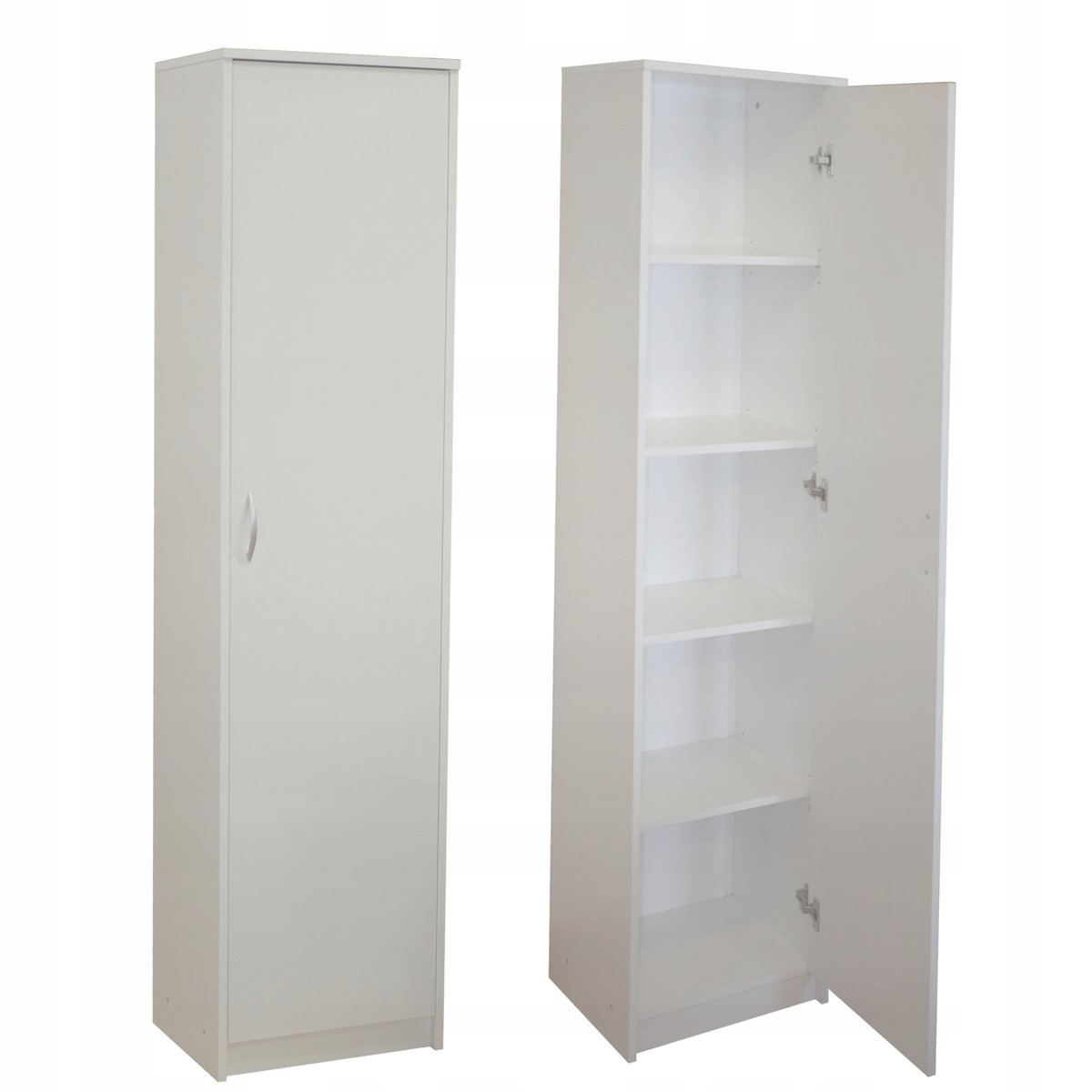 Regał zamknięty GABI 40 cm x 180cm x 35 cm biały