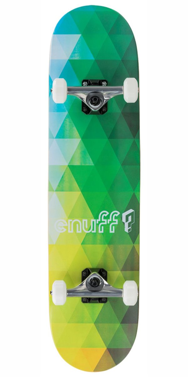 Enuff Skateboards  Enuff Geometric Green Compl..., zielony ENU3030