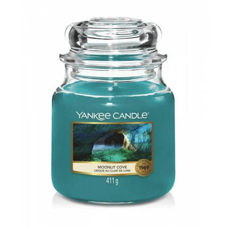 Yankee Candle Moonlit Cove Średnia Świeca Zapachowa 411g YC000300